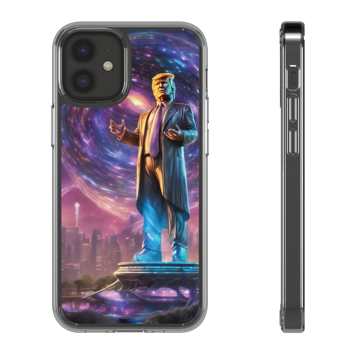 Cool alien style Donald Trump phone case