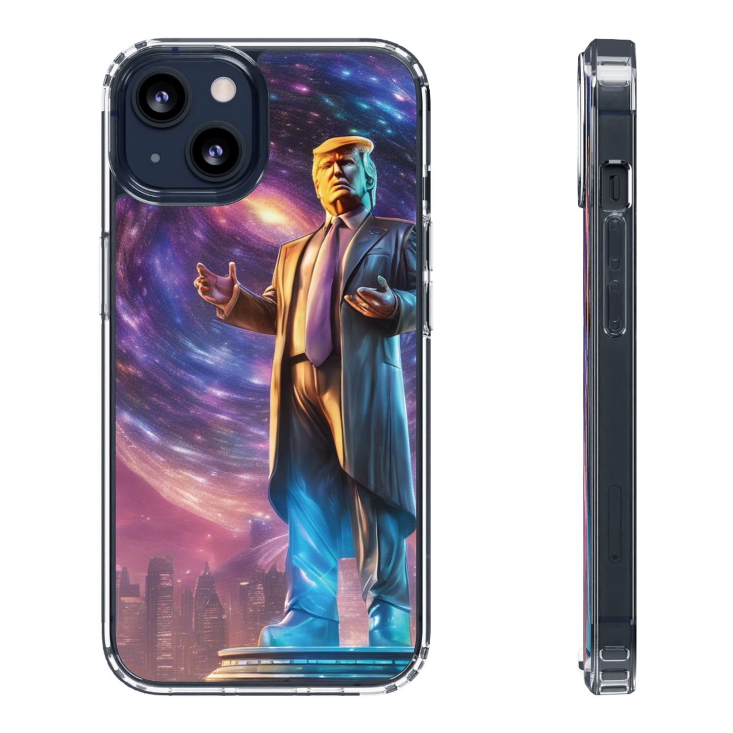 Cool alien style Donald Trump phone case