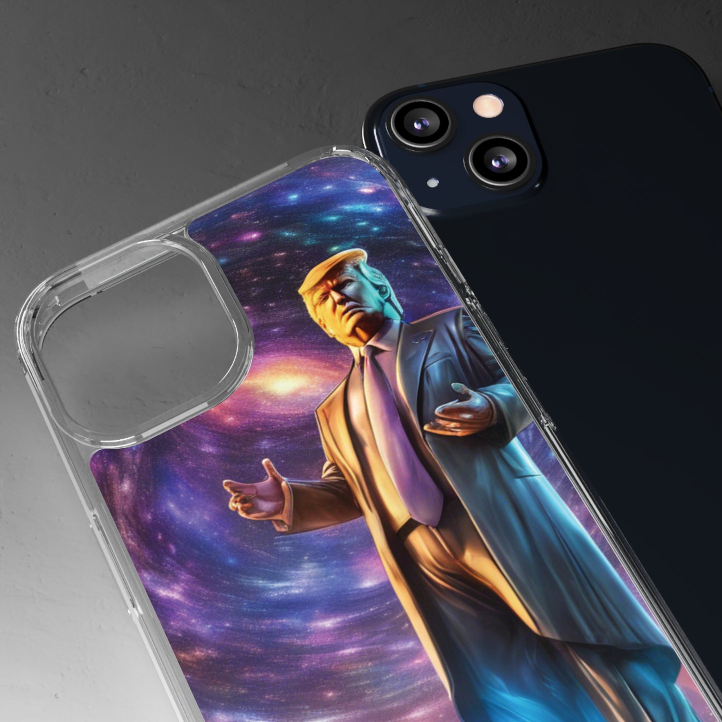 Cool alien style Donald Trump phone case