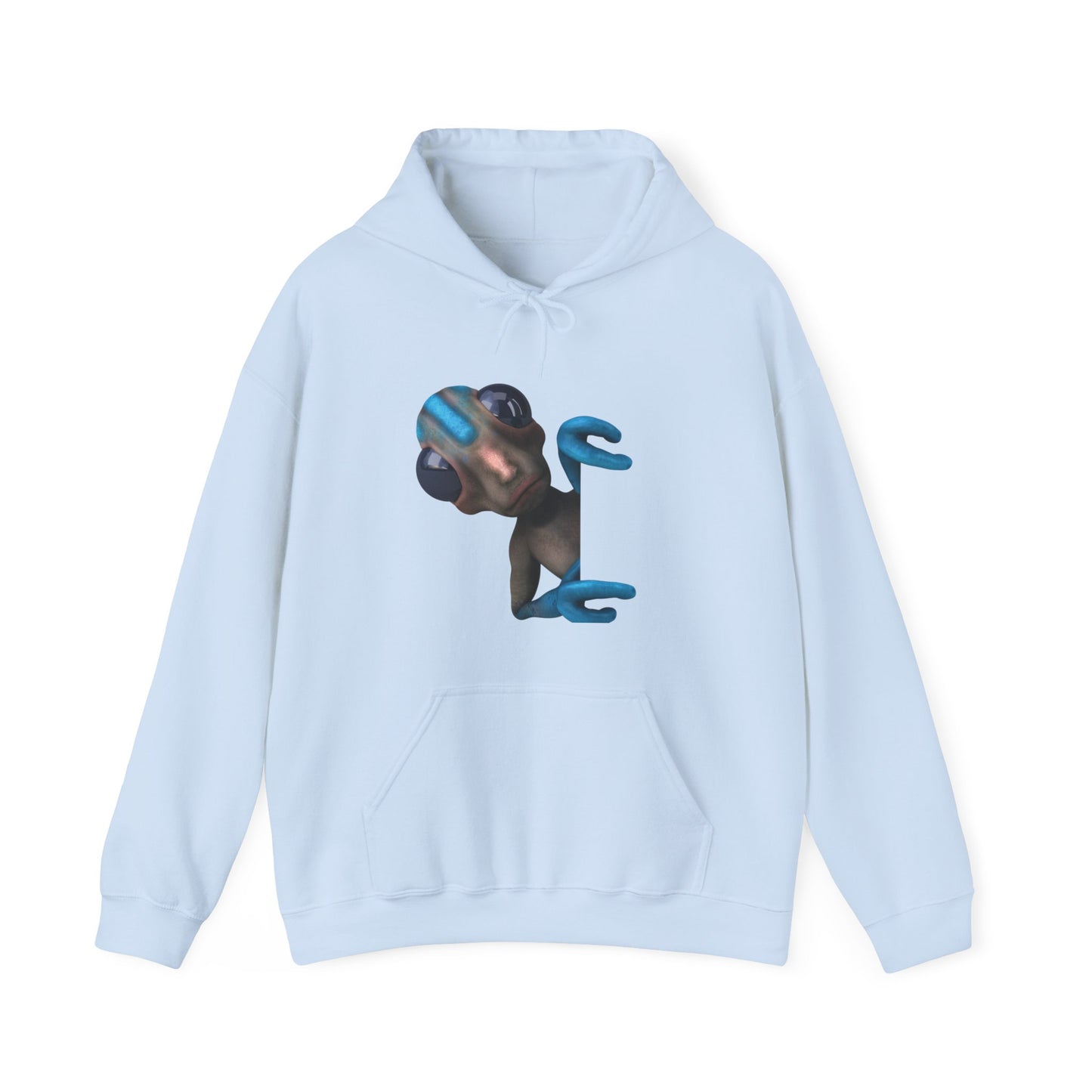 Hoodie sweatshirt_  Alien what's up