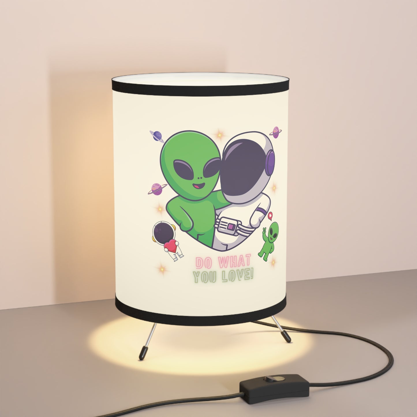 Cool alien Tripod Lamp   _Do what you love