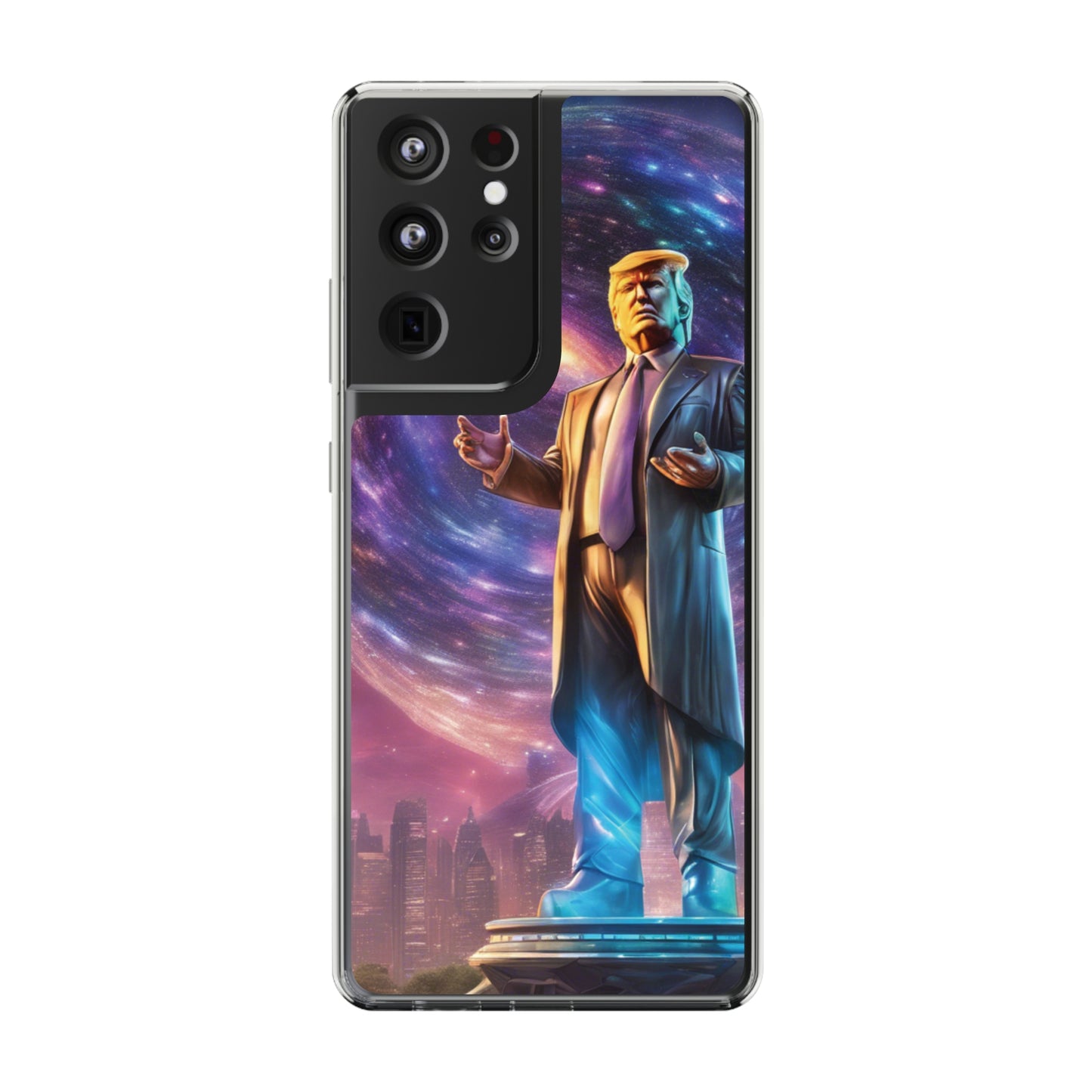 Cool alien style Donald Trump phone case