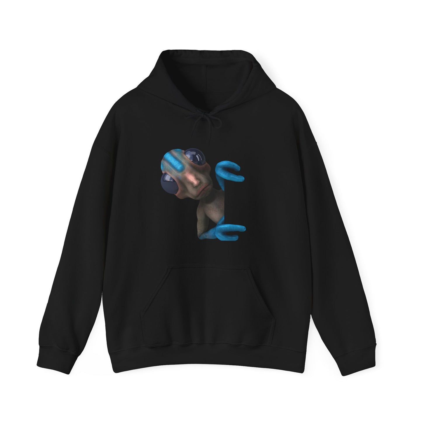 Hoodie sweatshirt_  Alien what's up