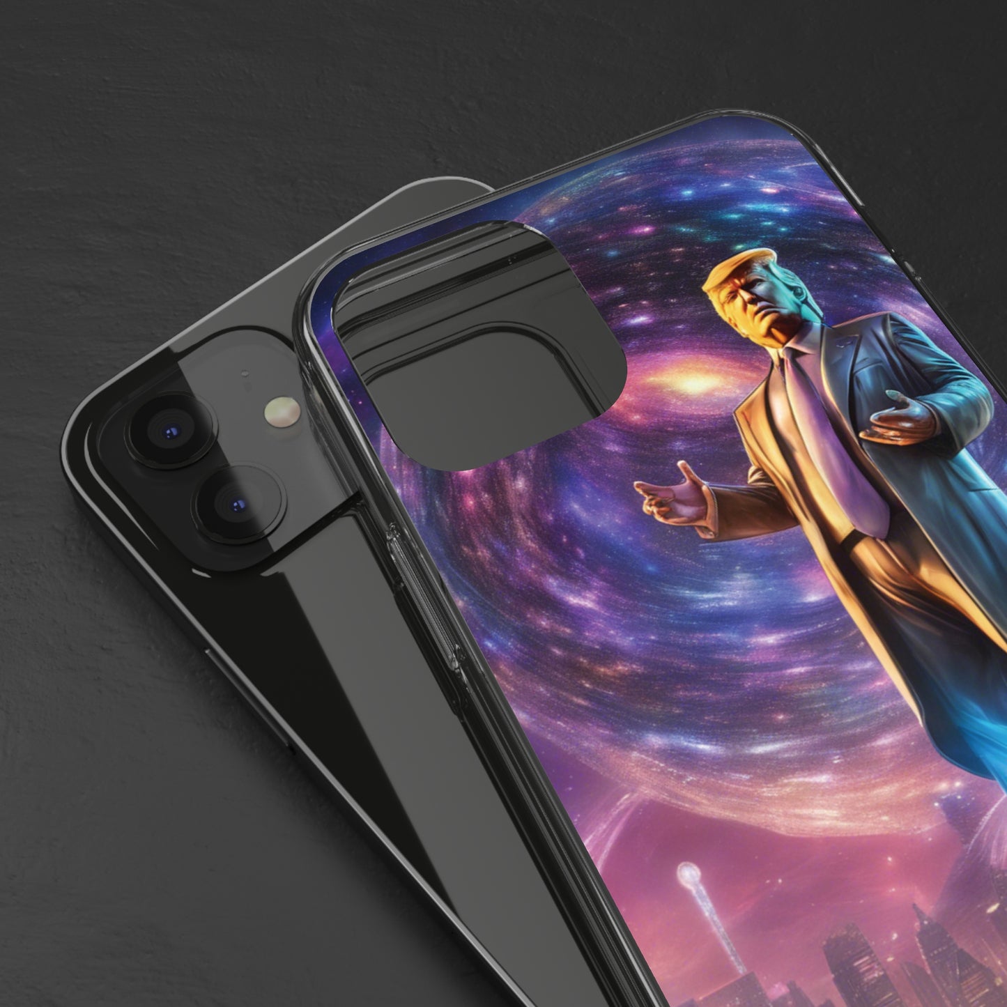 Cool alien style Donald Trump phone case