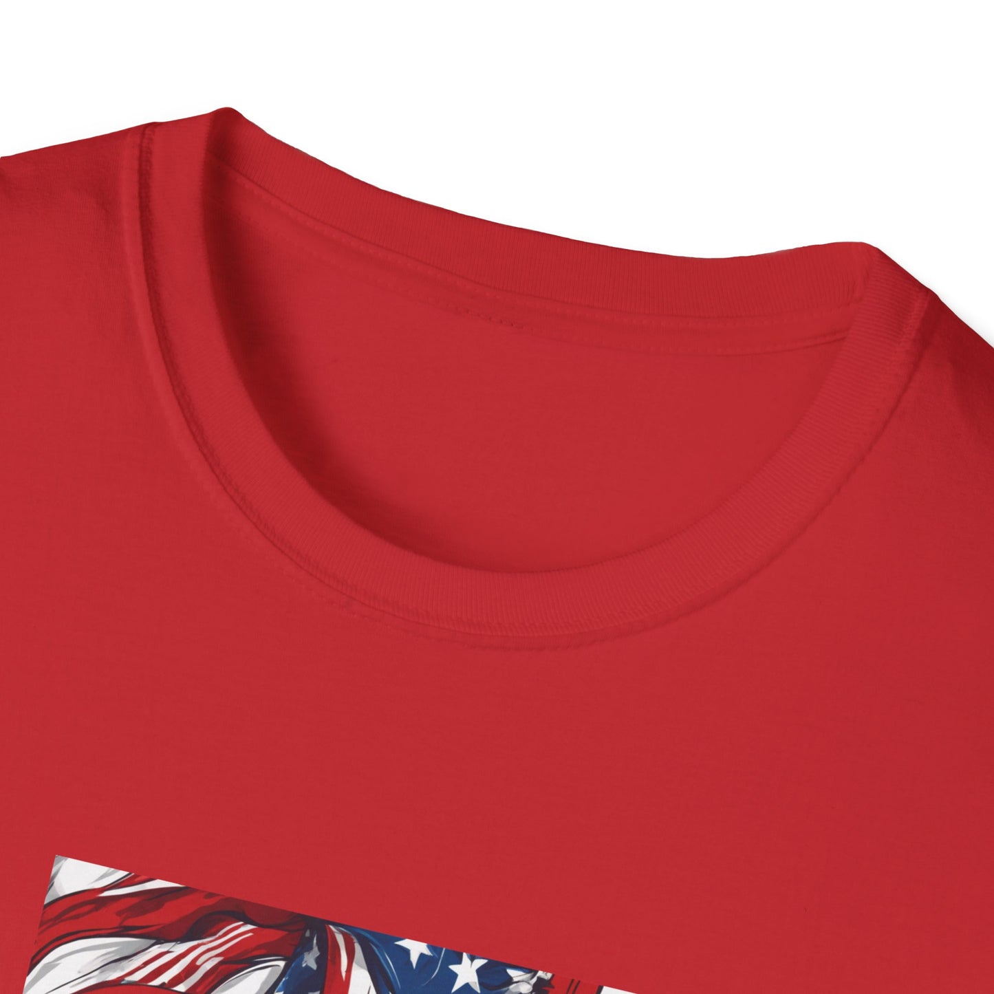 Cool alien American flag T-Shirt