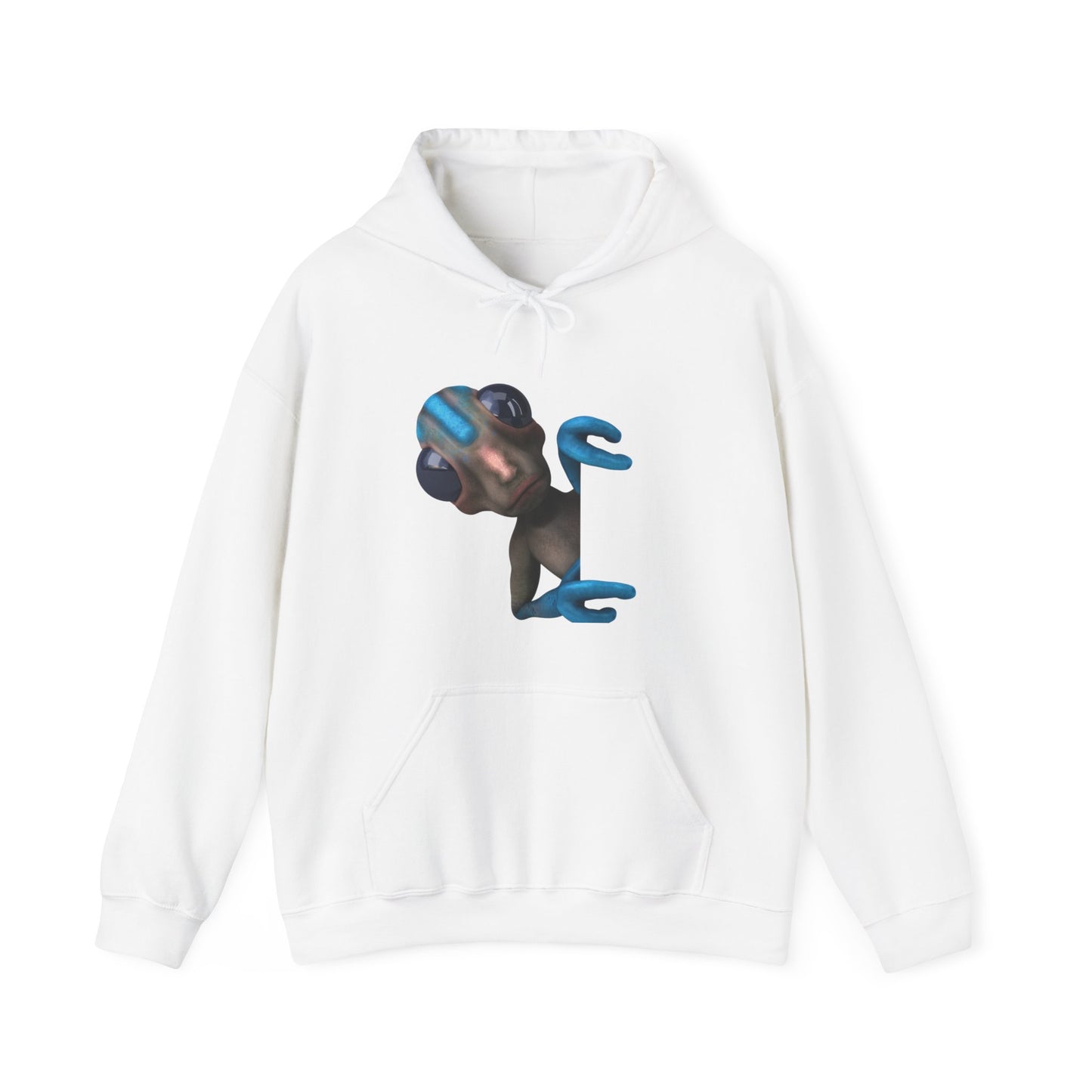 Hoodie sweatshirt_  Alien what's up