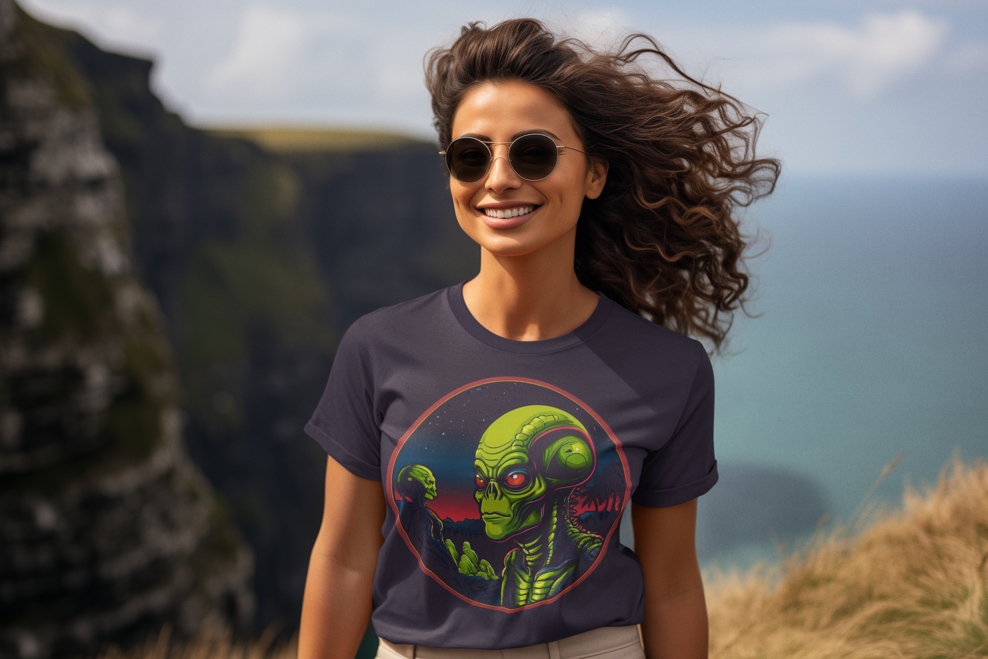 Wear this cool alien shirt and let's head to Mount Rainnie!