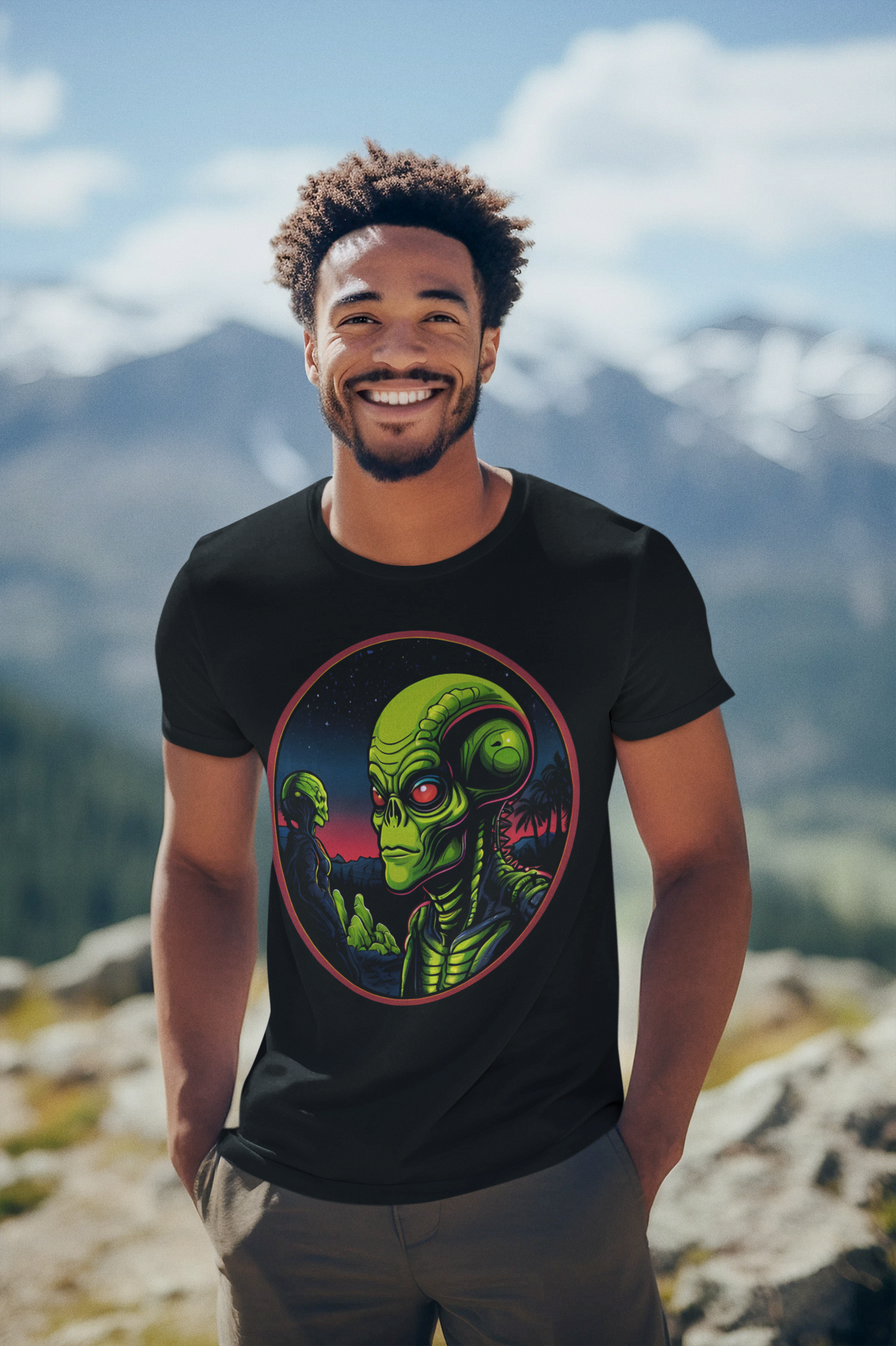 Cool alien Shirts _ Mount Rennie