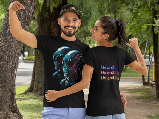 These cool alien shirts are ready to be cloned for you.