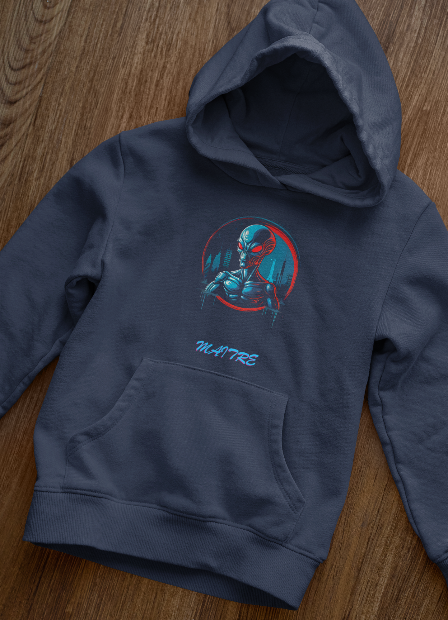 Hoodie sweatshirt_  Maitre