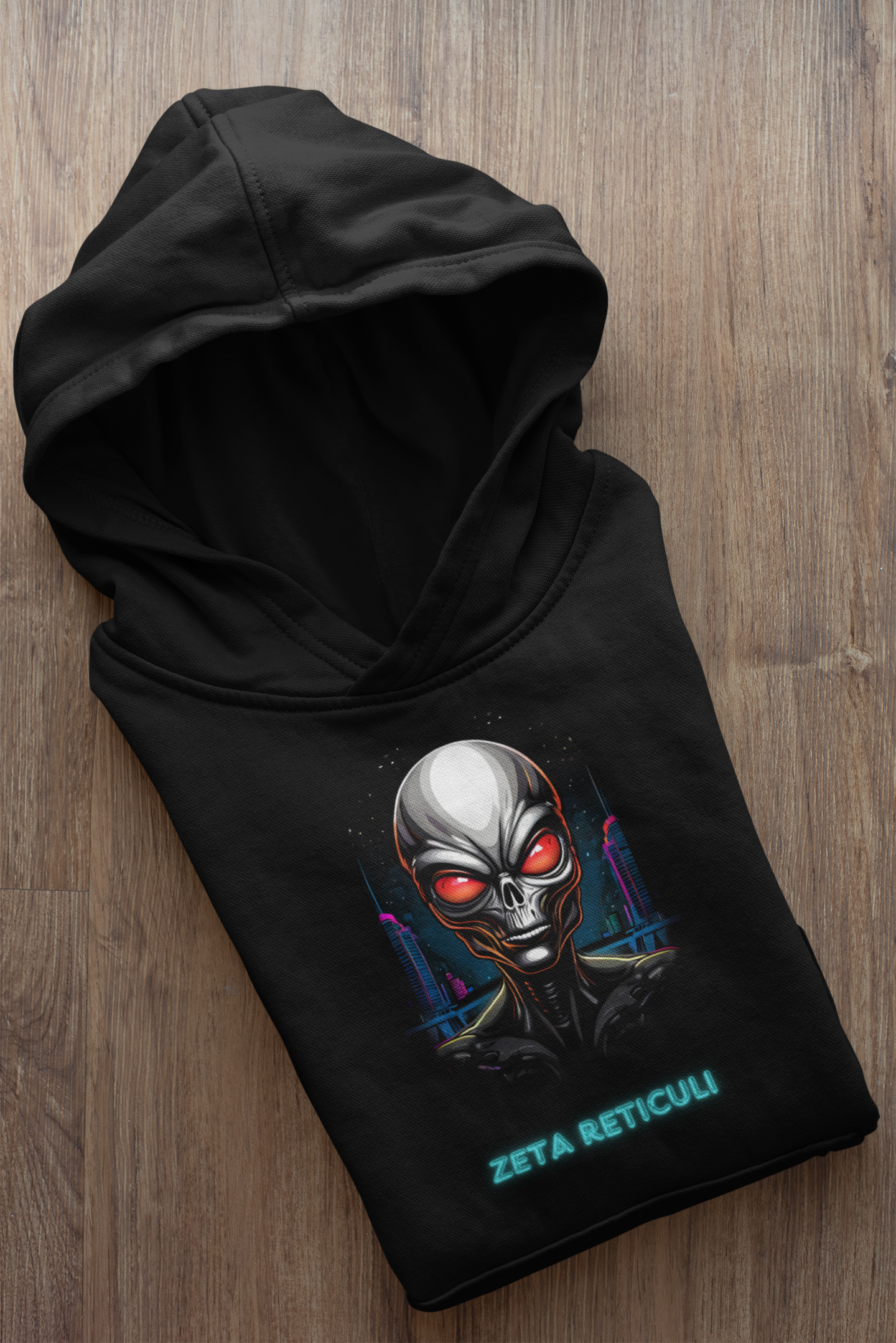 Hoodie sweatshirt_ Zeta Reticuli