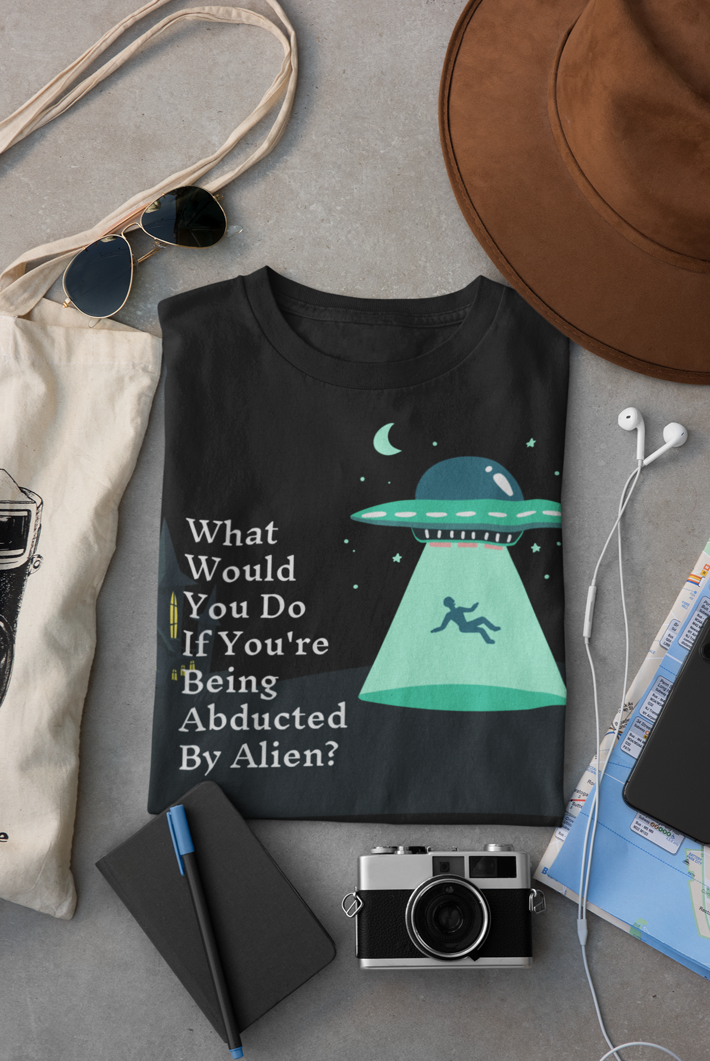 Cool alien Shirts _Abduction by aliens