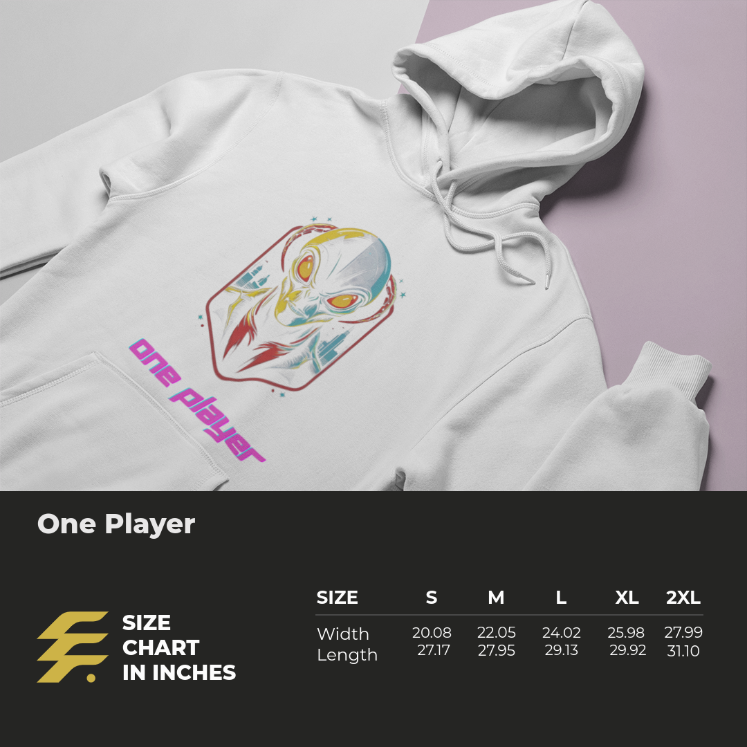 Hoodie sweatshirt_  One player