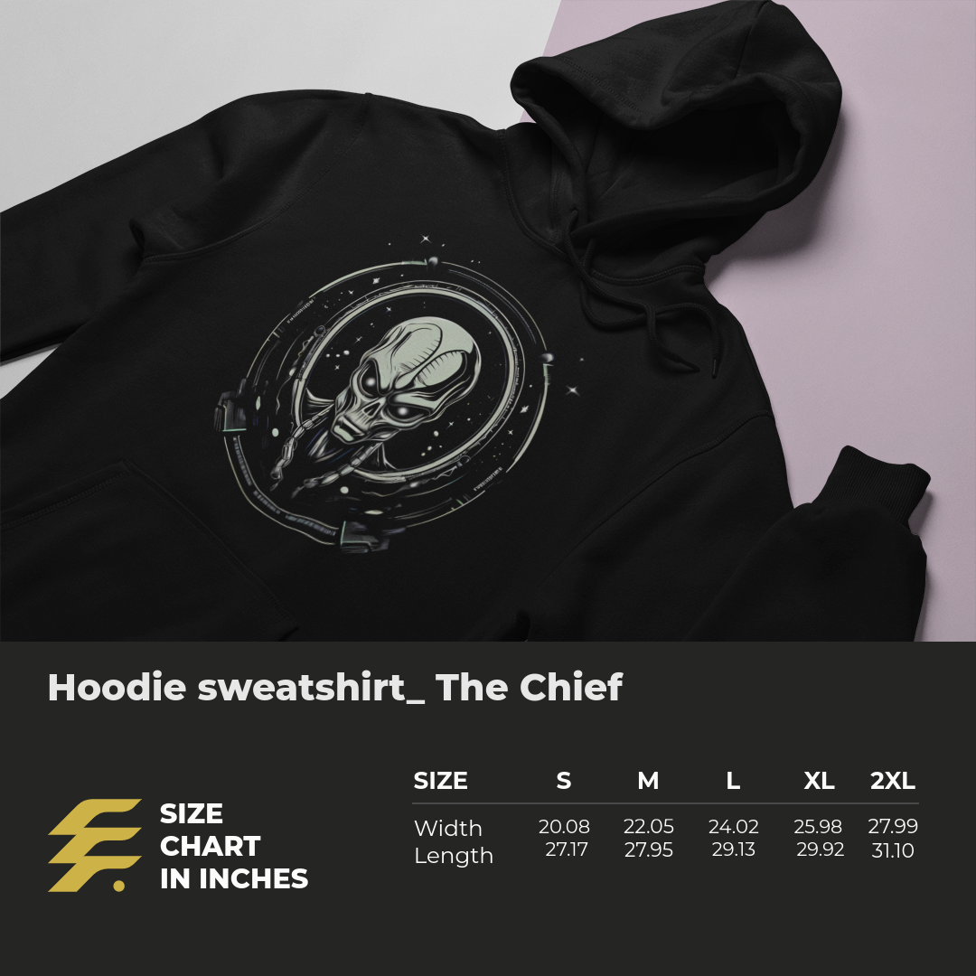 Hoodie sweatshirt_  The Chief