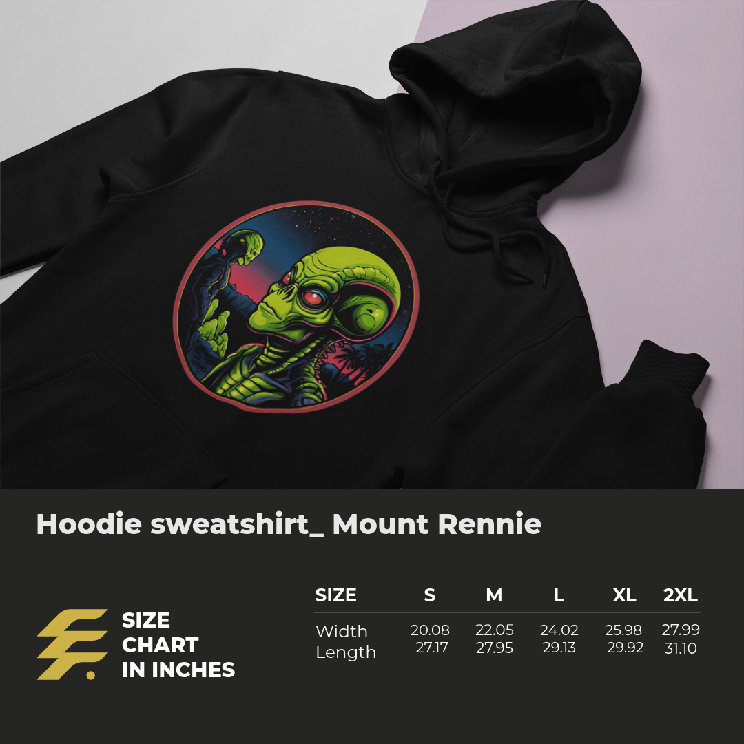 Hoodie sweatshirt_ Mount Rennie