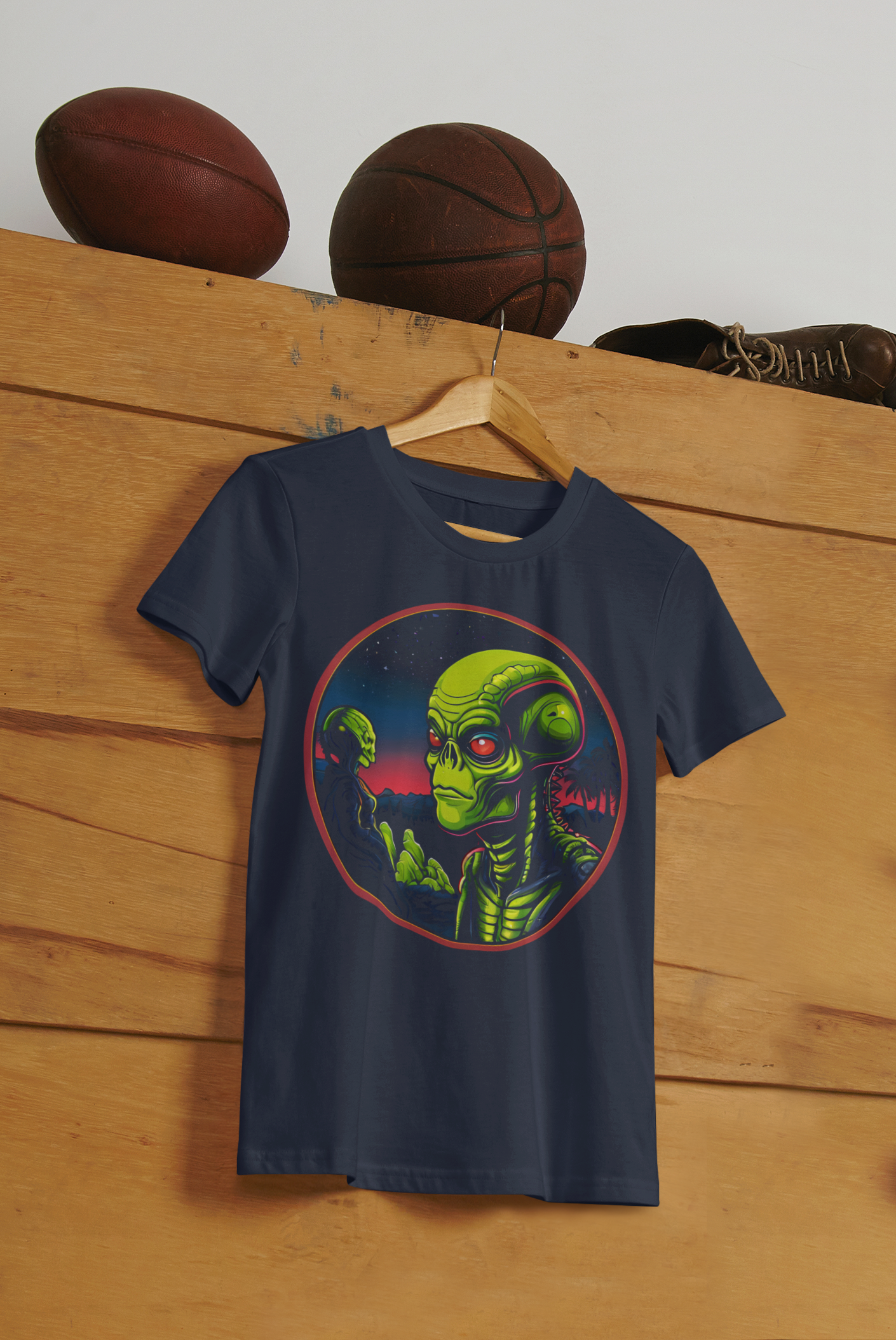 Cool alien Shirts _ Mount Rennie