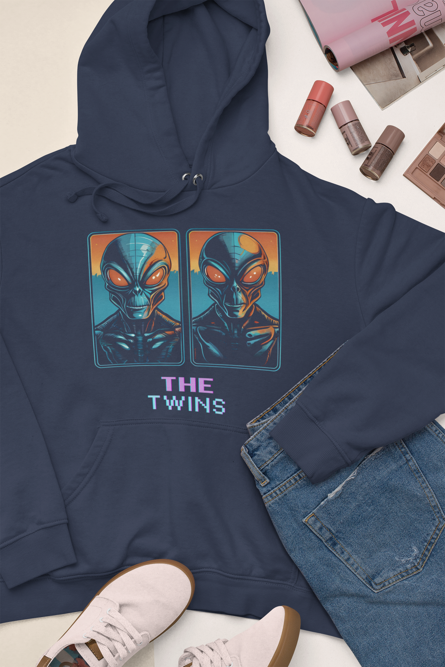 Hoodie sweatshirt_  Τhe twins