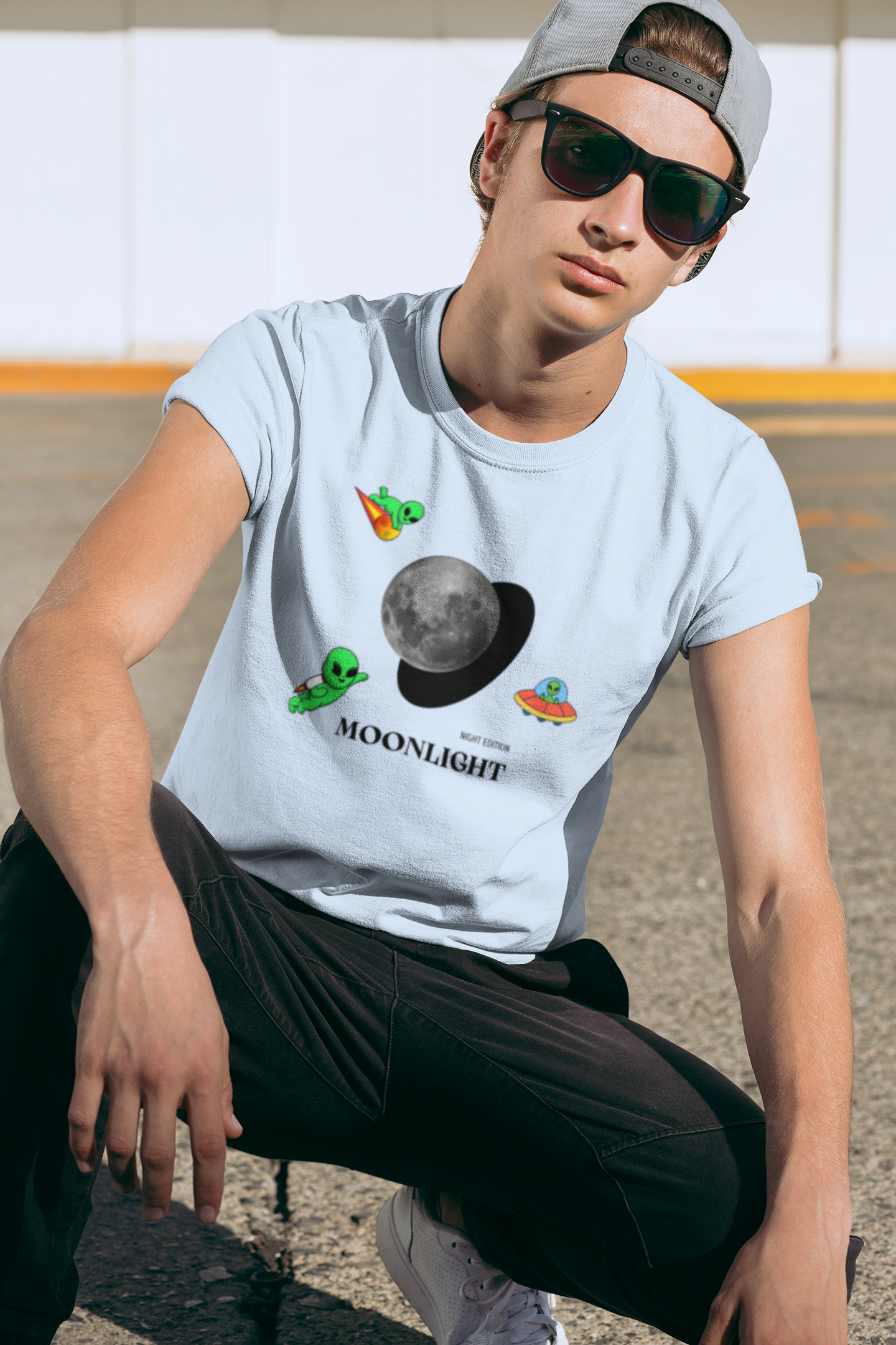 Cool alien Shirts _ Moon Walk