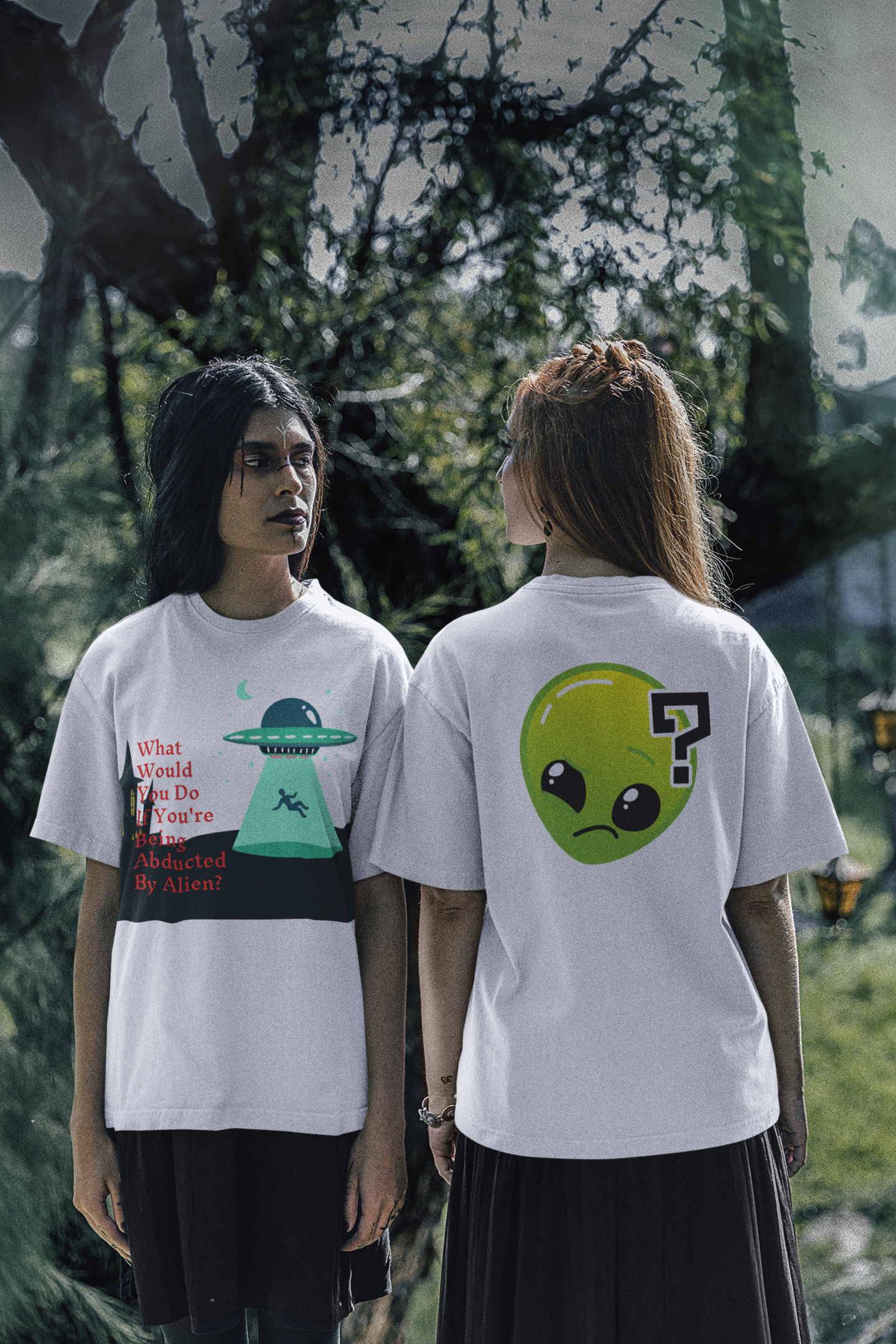 Cool alien Shirts _Abduction by aliens