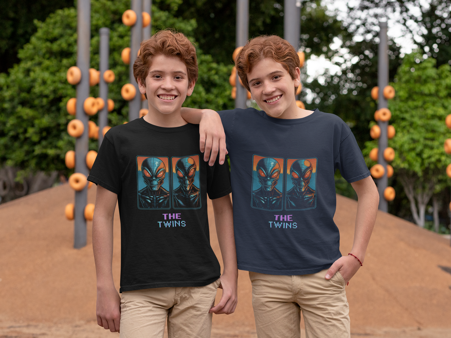 Cool alien Shirts _ Τhe twins